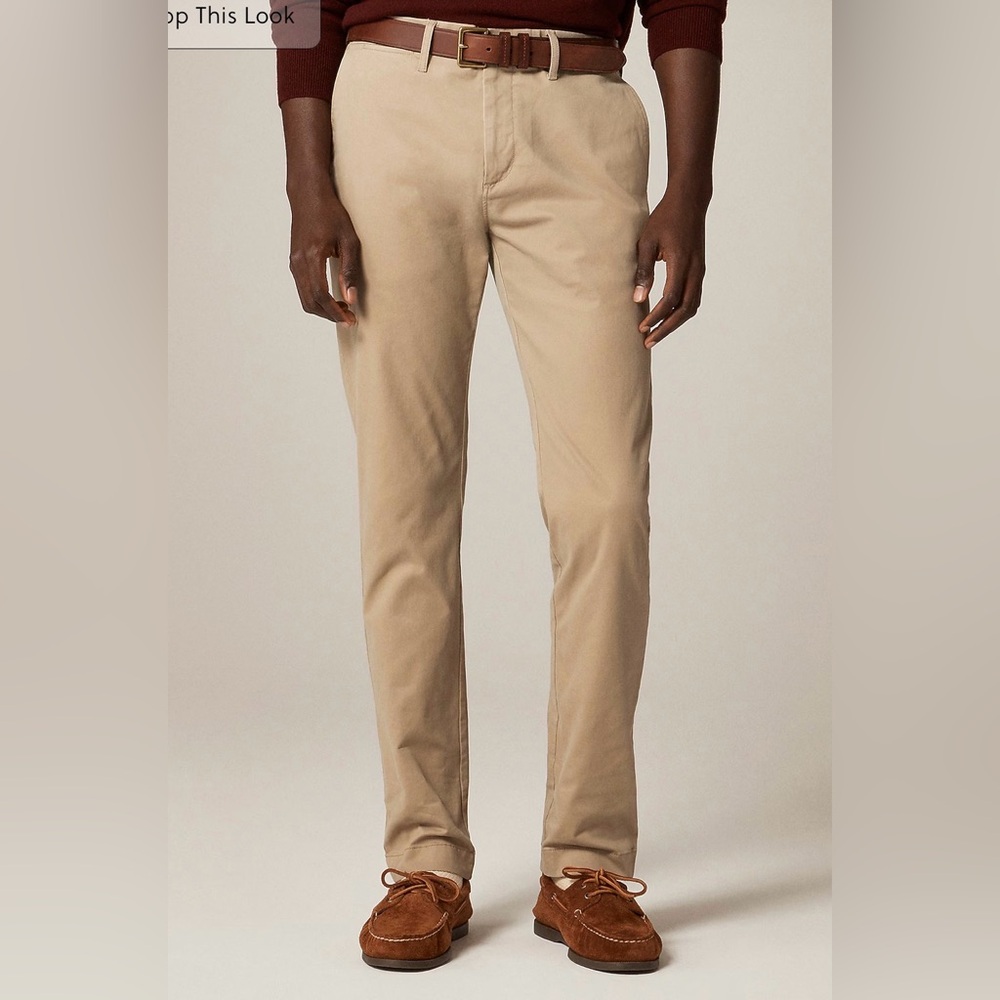 J Crew JCrew 31 x 32 Slim Flex Chino pants, Medium Khaki color, exc condition